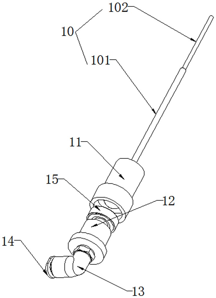 一種の締結部品包装用自動計数装置要約図面
